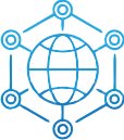 Cyber Tech and Security Icon